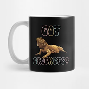 Got Crickets Bearded Dragon Funny Lizard Lover Mug